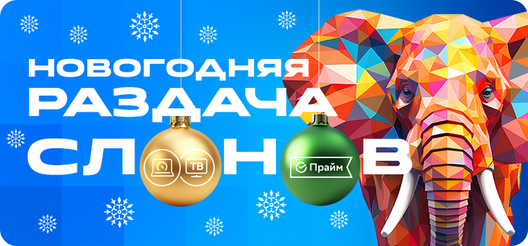 Новогодняя раздача слонов 2026